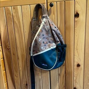 KAVU bigfoot Sling Bag with Mesh Detail